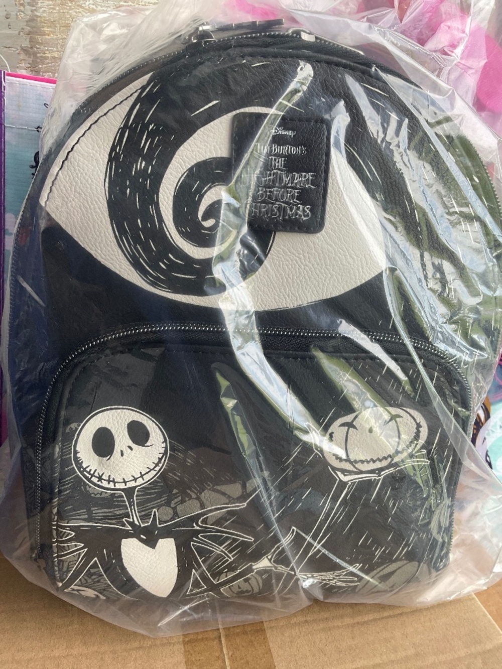 Disney Nightmare Before Christmas Jack the pumpkin king Loungefly